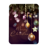 アンティークルビー メリークリスマス フォトマグネット マグネット (縦)