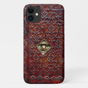 アンティークレザーブックビブリオフィルiPhoneケース iPhone 11 ケース
