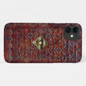 アンティークレザーブック書誌iPhoneケース Case-Mate iPhoneケース (裏面(横))