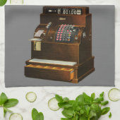 アンティークレジ、ヴィンテージ小売業 キッチンタオル (折り畳み)