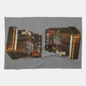 アンティークレジ、ヴィンテージ小売業 キッチンタオル (横)