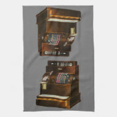 アンティークレジ、ヴィンテージ小売業 キッチンタオル (縦)