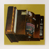 アンティークレジ、ヴィンテージ小売業 ジグソーパズル (横)