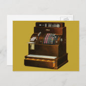 アンティークレジ、ヴィンテージ小売業 ポストカード (正面/裏面)