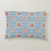 アンティークレタリングヴィンテージバラトワールボウ アクセントクッション (裏面)