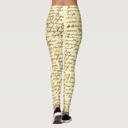 アンティークレターレギンス レギンス (裏面)