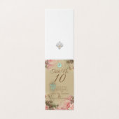 アンティークレター結婚- Table Number Card (外部フラット)