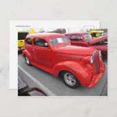 アンティークレッドカー ポストカード (正面/裏面)