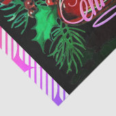 アンティークレッドクリスマステレフォンギフト 薄葉紙 (詳細)