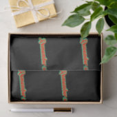 アンティークレッドクリスマステレフォンギフト 薄葉紙 (ギフト)