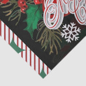 アンティークレッドクリスマステレフォンギフト 薄葉紙 (詳細)