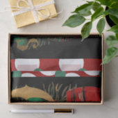 アンティークレッドクリスマステレフォンギフト 薄葉紙 (ギフト)