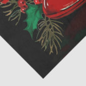 アンティークレッドクリスマステレフォンギフト 薄葉紙 (詳細)