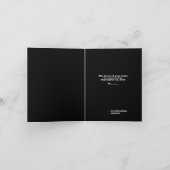 アンティークレッドゴシック結婚式RSVP招待状 招待状 (内部)