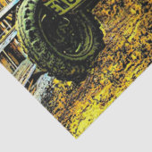 アンティークレッドトラクター素朴バーン 薄葉紙 (詳細)