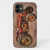 アンティークレッドトラクター Case-Mate iPhoneケース (裏面)