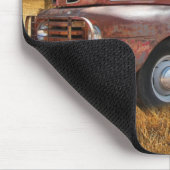 アンティークレッドトラックファームフィールド マウスパッド (コーナー)