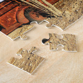 アンティークレッドファイヤートラックジグソーパズル ジグソーパズル (側面)