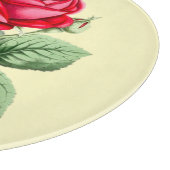 アンティークレッドローズ カッティングボード (角)