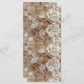 アンティークレースデザインのしおり (正面/裏面)