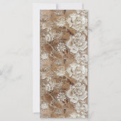 アンティークレースデザインのしおり (正面)