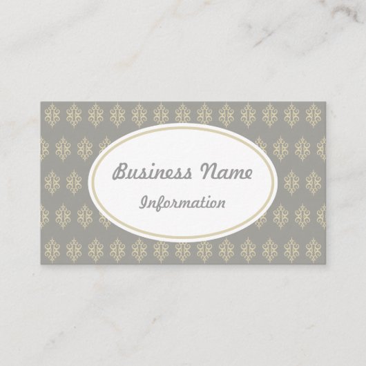 アンティークレース名刺 名刺 (正面)