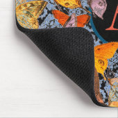 アンティークレース模様マウスパッドカスタムイニシャル マウスパッド (コーナー)