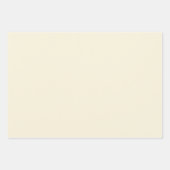 アンティークレース無地のカラー |クラシック |エレガント | ラッピングペーパーシート (正面3)