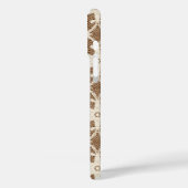 アンティークレース – クリームとブラウン Case-Mate iPhoneケース (裏面 / 左)