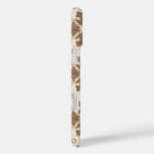 アンティークレース – クリームとブラウン Case-Mate iPhoneケース (裏面 / 右)