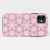 アンティークレース – 白とバラピンク Case-Mate iPhoneケース (裏面(横))