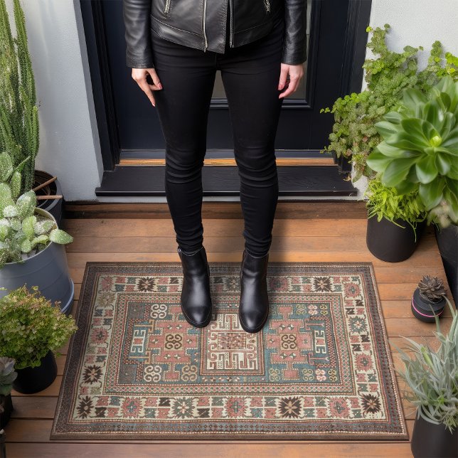 アンティークロリパンバックカーペットオールドルック ドアマット (クリエイターアップロード済み)