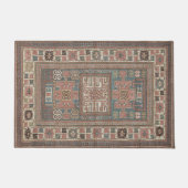 アンティークロリパンバックカーペットオールドルック ドアマット (正面)