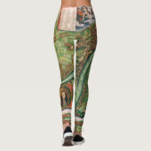 アンティークロンドン通り地図byヨハネス・デ・ラム， 1689 レギンス (裏面)