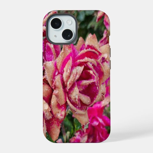 アンティークローズ iPhone 15ケース (裏面)