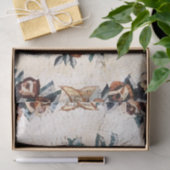 アンティークローマイタリアンフローラモザイクの切り離し 薄葉紙 (ギフト)