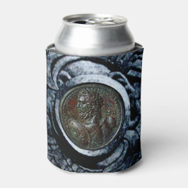 アンティークローマンブロンズメダリオン、シルバーグリフィン 缶クーラー