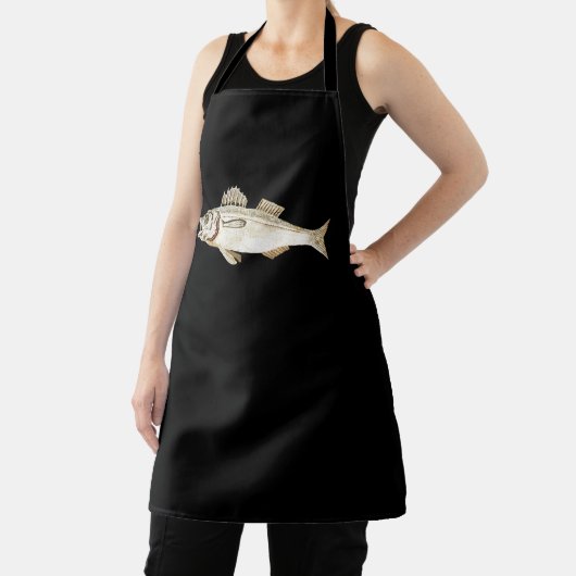 アンティークローマンモザイクポンペイシーライフストーンモザイク エプロン (インサイチュ)