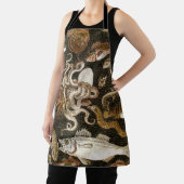 アンティークローマンモザイクポンペイシーライフストーンモザイク エプロン (インサイチュ)