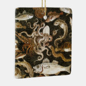 アンティークローマンモザイクポンペイシーライフストーンモザイク セラミックオーナメント (右)