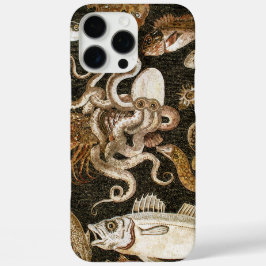 アンティークローマンモザイクポンペイシーライフストーンモザイク iPhone 16 PRO MAXケース