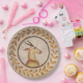 アンティークローマンモザイク ペーパープレート (パーティー)