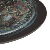 アンティークローマ青銅メダリオンセプティムス カッティングボード (角)