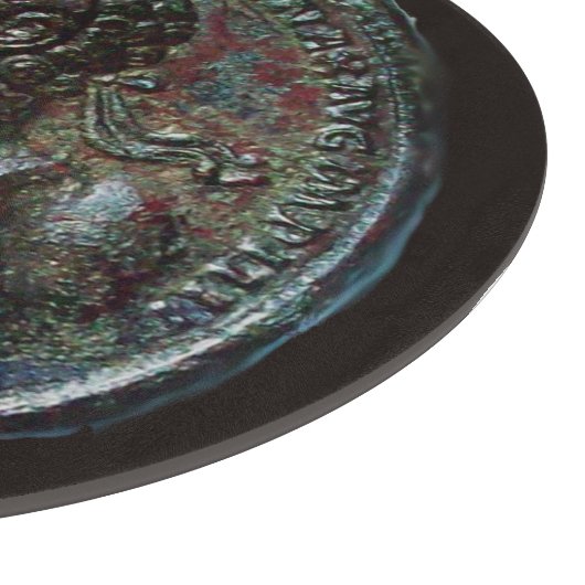 アンティークローマ青銅メダリオンセプティムス カッティングボード (角)