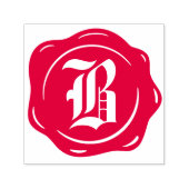 アンティークワックスシールモノグラムクラシックイニシャルレター セルフインキングスタンプ (デザイン)