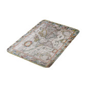 アンティークワールドマップバスマット バスマット (アングル)