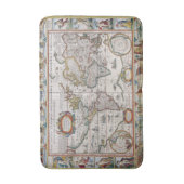 アンティークワールドマップバスマット バスマット (正面縦)
