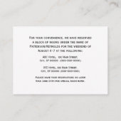 アンティークワールドマップホワイトBG宿泊施設 エンクロージャーカード (裏面)