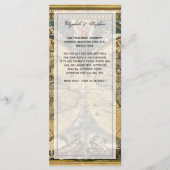 アンティークワールドマップ動揺して#2のメニューカード メニュー (正面)