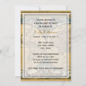 アンティークワールドマップ動揺して、BG Vバチェロレッテ 招待状 (裏面)